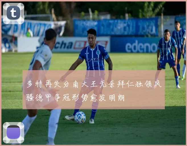 多特再失分南大王无奈拜仁独领风骚德甲争冠形势愈发明朗